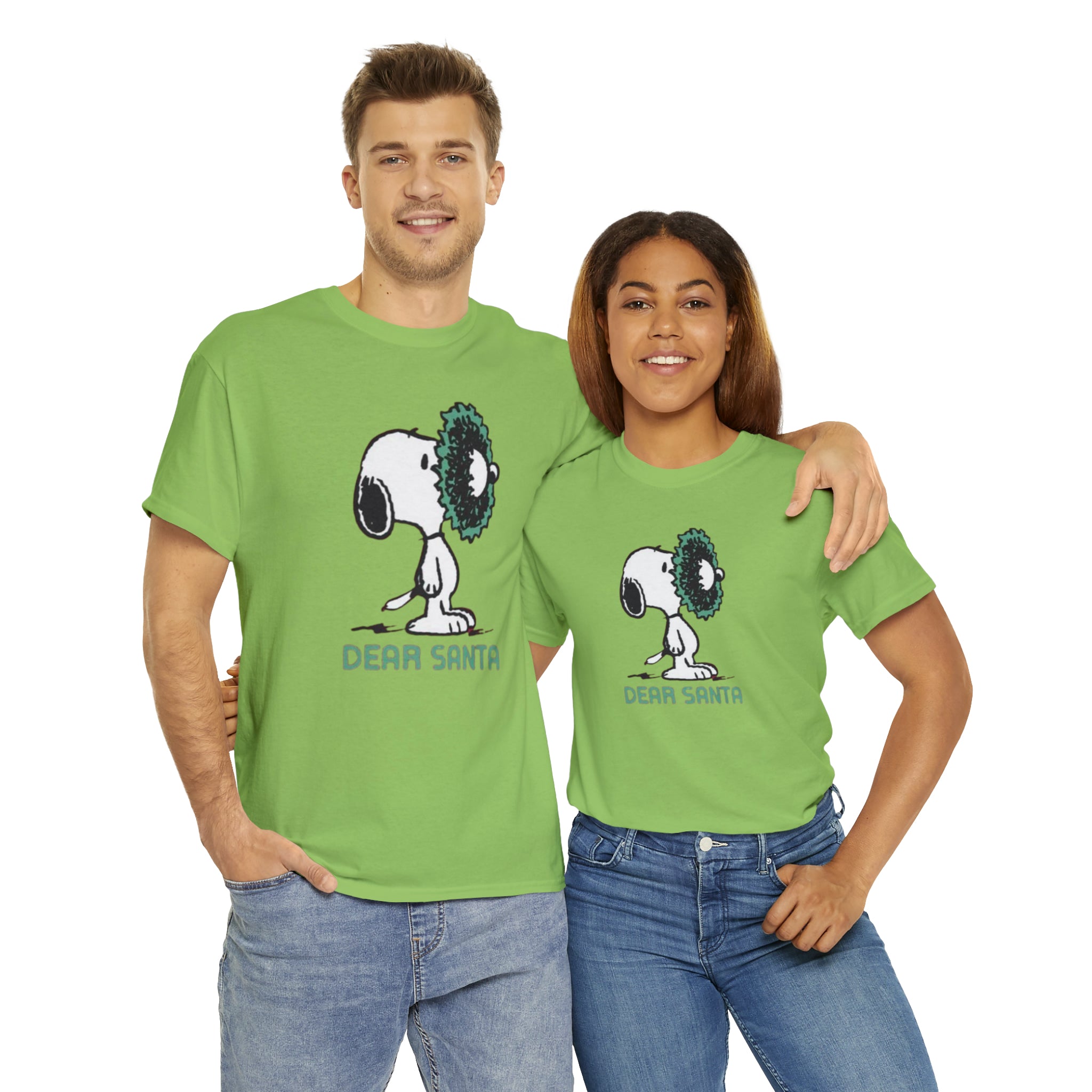 Snoopy- Unisex Heavy Cotton T-Shirt - Creations by Chris and Carlos